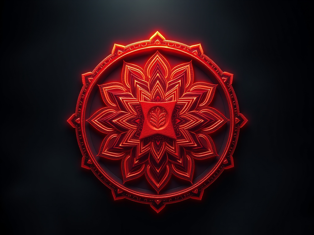 Root Chakra - red energy at base of spine